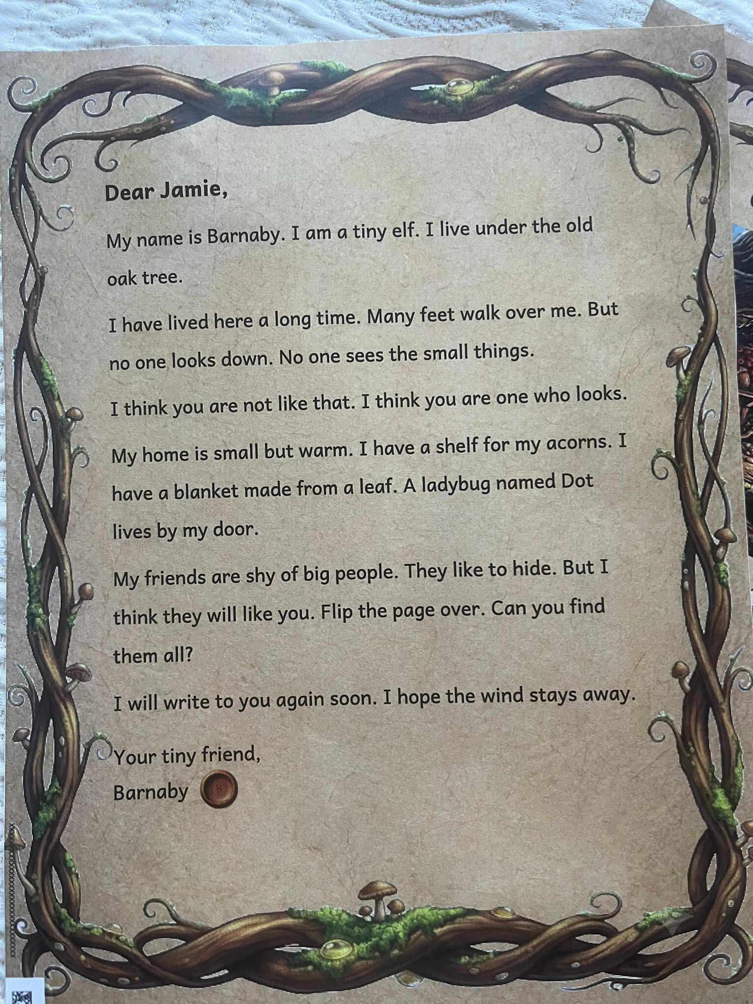 Personalized Letter Personalized Letter