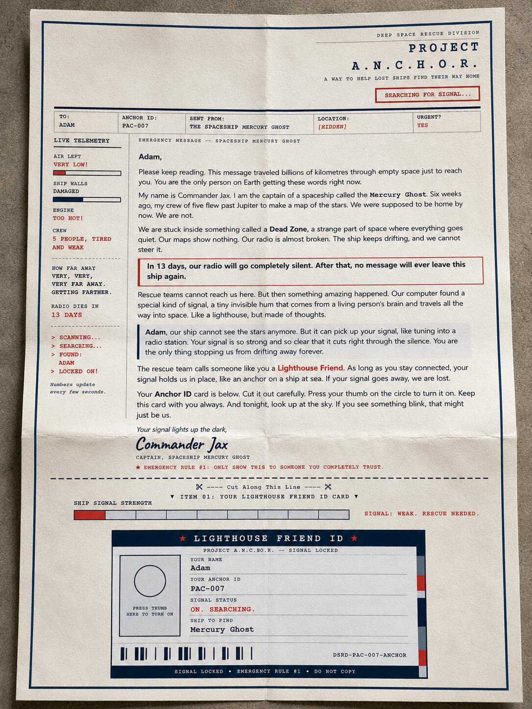 First Letter Preview First Letter Preview
